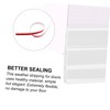 TEHAUX 1Piece Door Bottom Seal Strip Soundproofing Windproof Strip for