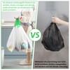 XIQIYY Bin Liners 15 Litre Drawstring Bin Bags Pack of