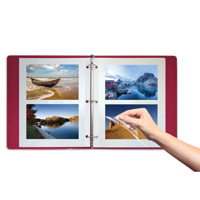 Better Office Products 100 Count Photo Mounting Sheets, 11 x