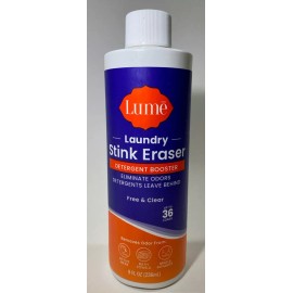 Lume Laundry STINK ERASER Detergent Booster Eliminate Odors Free & Clear Sealed