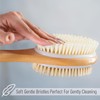 Double Sided Shower Brush, Back Scrubber, Bath Brush, Back Brush,
