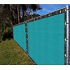Ifenceview 5'x1' to 5'x100' Turquoise Green Shade Cloth Fabric Fence