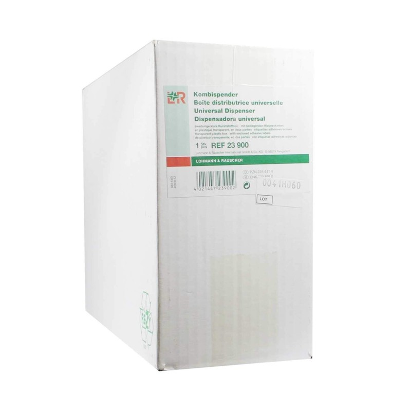 Lohmann & Rauscher Kombispender für gerollte Verbandstoffe, Zellstoffe und Zelletten