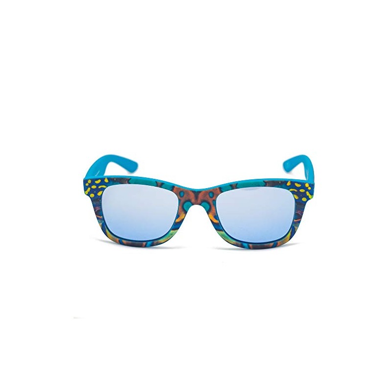 Italia Independent Unisex Adult 0090-FIS-000 Sunglasses, Blue (Azul), 50, Blue