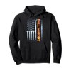 Millwright Tools Patriotic American Flag Millwrights Pullover Hoodie