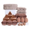 18 Pcs Make Up Y Cuidado Facial Set Esponjas Y