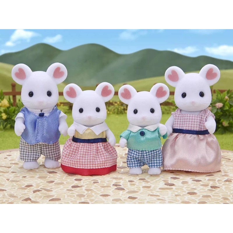 Calico Critters Sylvanian Families Familia Ratones Calico Critters