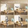 OHITEC Heavy Duty Phone/Tablet Metal Holder Adjustable Foldable Stand for