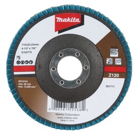 Makita D-63775 Flap Disc - Zirconia Aluminium