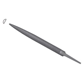 Grobet USA Halfround Rasp, Cut 6, 127 mm. (5")