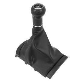 AUROLYNNE Gear Knob 5 Speed Black Compatible with Ibiza