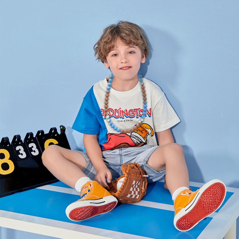 Teething Necklace for Baby - Integrated Safety Design for Toddler,