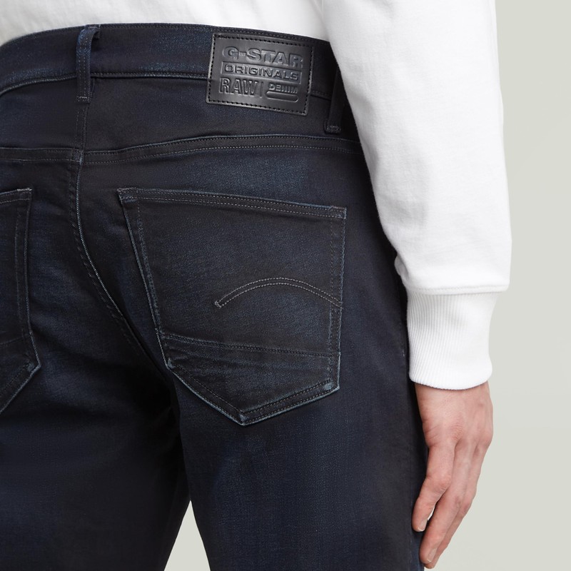 G-STAR G-STAR Men's 3301 Slim Jeans, Blue (dk Aged 51001-5245-89),