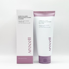 Arocell Super Collagen Ampoule Pack to Tom Cleanser 200g 1ea / 아로셀 슈퍼 콜라겐 앰플 팩 투 톰 클렌저 200g 1개