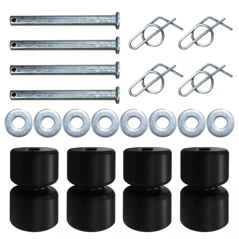 qin629 4 Pack Rollers Pins Washers Rings Replacement for GMNR925