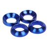 UHDFBDHF Titanium M6 Bolt Screw Concave Convex Washer Pack of