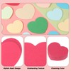 MECCANIXITY 100 Pcs Heart Cutouts, 3 x 2.5 Inch Cut-Outs