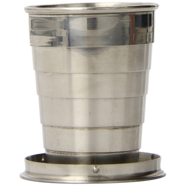 Colonel Conk Model 507 Stainless Steel Collapsible Cup, 2 oz.