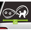 Poodle Infinity Decal Sticker for Car Window