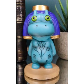 Ebros Weegyptians Collection Egyptian God Statue 4" Tall Ancient Deities Gods and Goddesses of Egypt Collectible Figurine Historical Educative Sculpture (Taweret Goddess of Fertility and Childbirth)