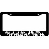 TheStickySide Haha License Plate Frame - Joker Funny Hahaha Why