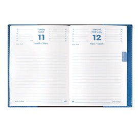 Quo Vadis 2026 Refill for Notor - Daily Planner - Bi-Lingual (EN/FR) - 12 Months, Jan. to Dec. - 4 3/4 x 6 3/4" - Time Management Organizer and Appointment Journal