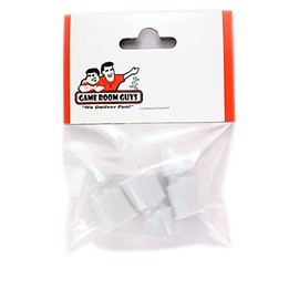 Game Room Guys Pinball Post - Faceted - White - 1-3/16"- Set of 3