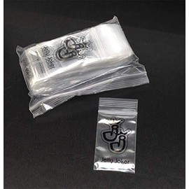 Jelly Joker HQ Zip Bags Various Sizes 40 x 40 mm 40 x 60 mm 50 x 70 mm 60 x 80 mm 70 x 100 mm 70 µm Thick (40 x 60 mm Pack of 200)