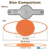 Mutilife Baking Sling for Dutch Oven: Reusable Silicone Bread Handles