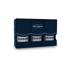 Carbone Fine Food 3-Jar VARIETY PACK of Marinara, Arrabbiata, and Tomato Basil Made with Fresh, Natural Ingredients
