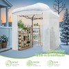 Greesum 8x6 FT Portable Pop-up Greenhouse with Center Lock, PE