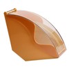 Acrylic Coffee Filter Holder with Lid Fan Shaped Filter Paper