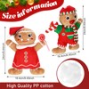 2 Pcs Gingerbread Plush Stuffed Animal Christmas Stuffed Animal Stuffed