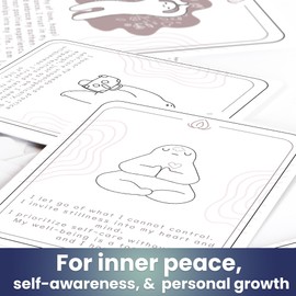 Quokka Quokka Meditation Cards - 120 Cards for Adults - Anxiety Relief Items Affirmation for Mental Health - Calming Self Care for Women - Perfect Mindfulness Gift for Adult