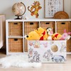 Winnie Storage Basket, Nursery Large Hamper Canvas Laundry Basket Foldable