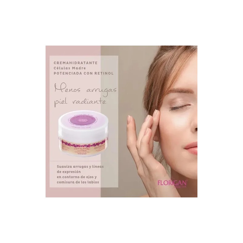 Crema Hidratante Versátil Células Madre Florigan® 110grs. 2