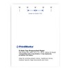PrintWorks Professional Pre Punched Paper, 5 Hole Punch Top For