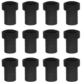 Litoexpe 12 Pcs 3/4 Inch Bench Dogs, Non-Slip Bench Dog Clamp Aluminum Alloy Workbench Dogs, Woodworking Clamps for DIY Projects Woodworkers (Black)