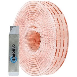 CANOPUS Hook and Loop Tape with Adhesive (1 in x 6 ft), Heavy Duty Reclosable Fastener SJ3560, Mounting Tape for Hanging Picture Frames, Routers, Decoration, Made in USA