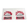 BST BSSP Pair White Straight Heavy Duty Polymer Splash Guard