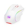 Redragon Raton Gaming M607W - Griffin Blanco, RGB Personalizable, 7