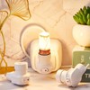 MOSU Enchufe de luz enchufable,Adaptador de extensión de Enchufe E26/E27