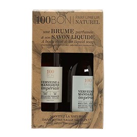 100 BON 100bon Verveine & Mandarine Bath Set Liquid Soap 10oz + Body Mist 6.7 Oz, 10 fluid_ounces