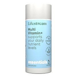 Lifestream Multi Vitamin+ wholefood multivitamin Supplement with spirulina Magnesium Calcium Quinoa acerola Selenium for Energy Immunity Stress Sleep Bone and Nervous System Support 120 Capsules
