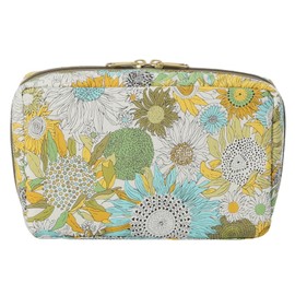 Intermode Made with Liberty Fabric Women's 19302535 Pouch, Yellow (A) Small Susanna
