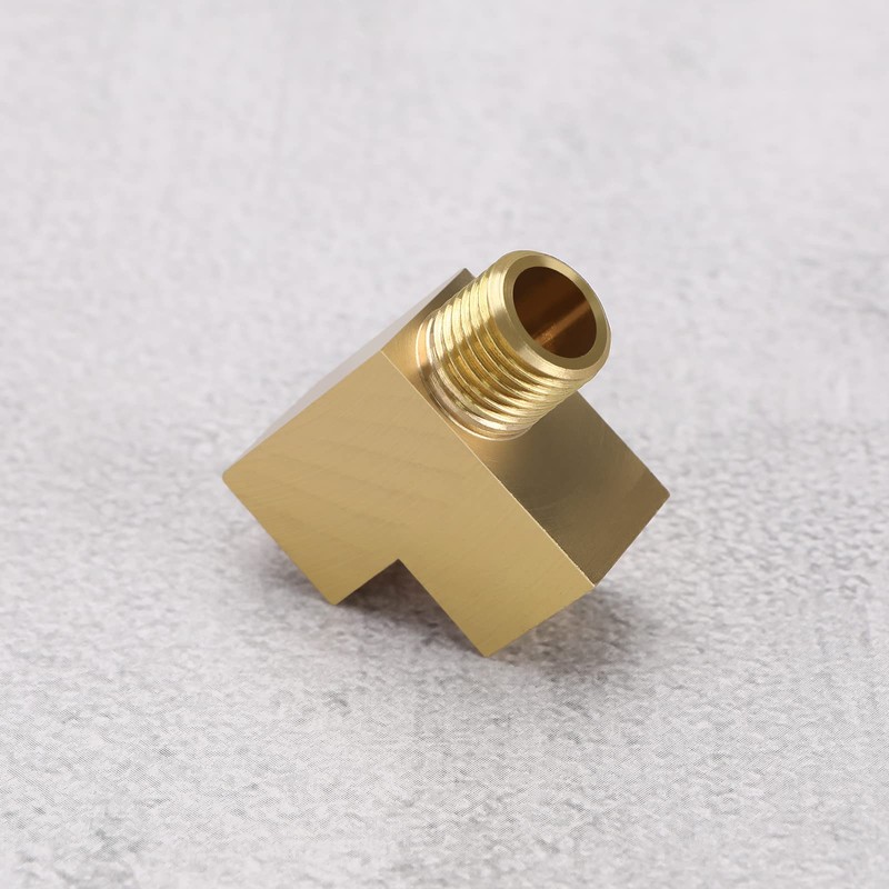 ECSiNG Angle Adapter M10x1 T-Distributor Oil Pressure Sensor Tee Connecter