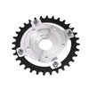 104 BCD 32T Chainring 104BCD Sprocket Adapter 32T Positive Negative