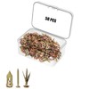 50 PCS Self Drilling Drywall Anchors with Screws Kit, Anchors