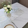 Hosoncovy PVC Table Runner Non-slip Decorative Table Mats Placemat for
