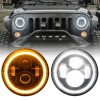 milelightpart-us DOT 7inch LED Headlights + Tail Lights Combo For